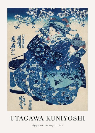Poster Ogiya Uchi Hanaogi By Utagawa Kuniyoshi