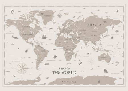 Poster A Map Of The World