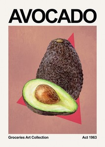 Avocado Vintage Art-1