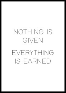 Nothing Is Given-0