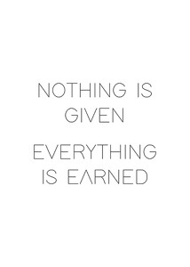 Nothing Is Given-1