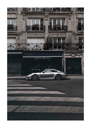 Poster Porsche 911 Turbo