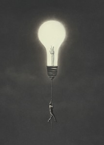 Flying With Light Bulb-3