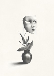 Mask In A Plant-3
