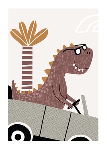 Poster Dino Off Road No2