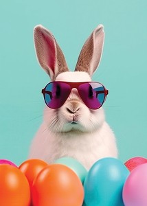 Cool Easter Rabbit-3