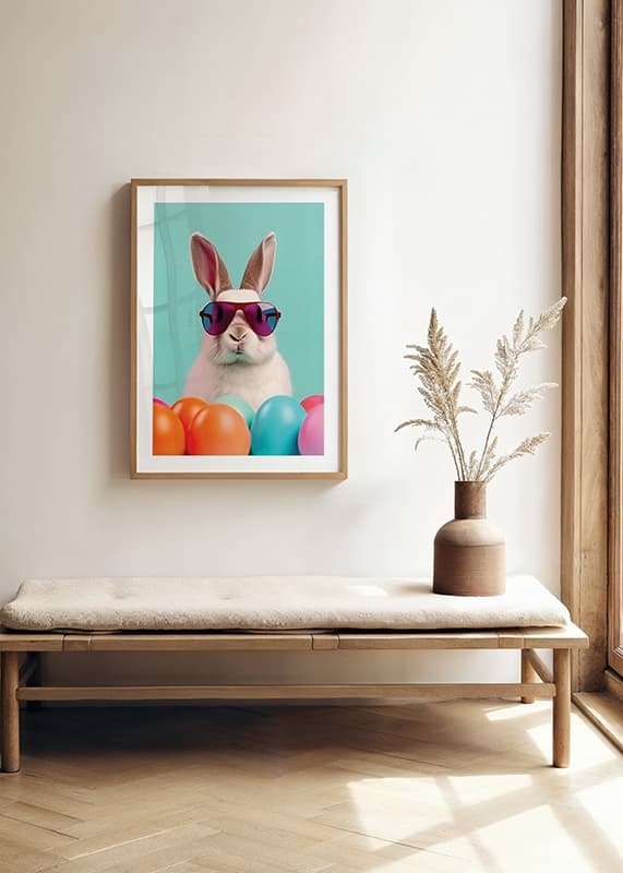 Poster Cool Easter Rabbit crossfade