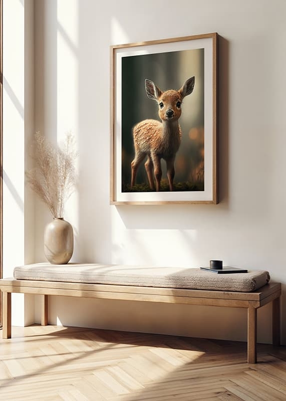 Poster Cute Deer crossfade
