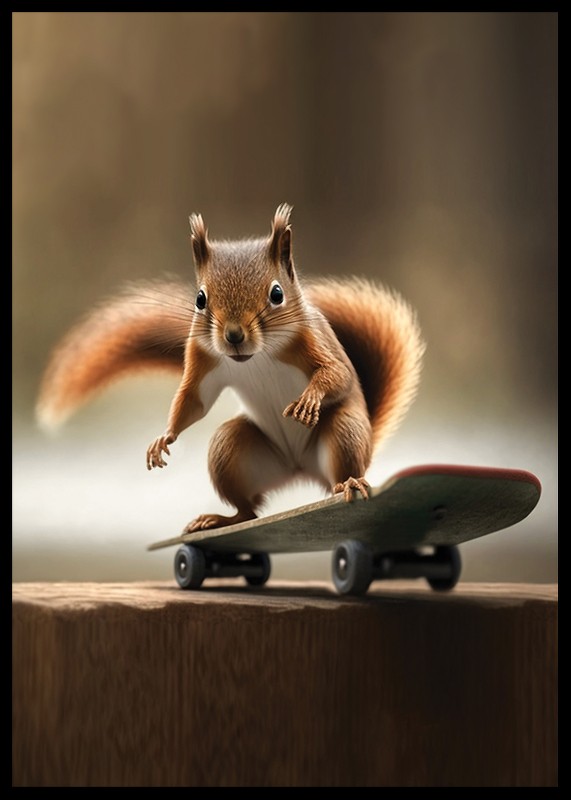 Skating Squirrel-2