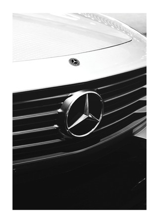 Poster Mercedes Benz Emblem