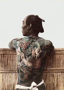 Tattoo In Color By Kusakabe Kimbei-3