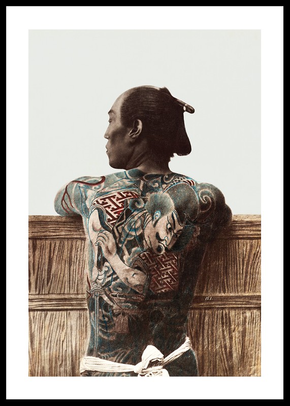 Tattoo In Color By Kusakabe Kimbei-0