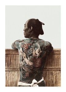 Tattoo In Color By Kusakabe Kimbei-1