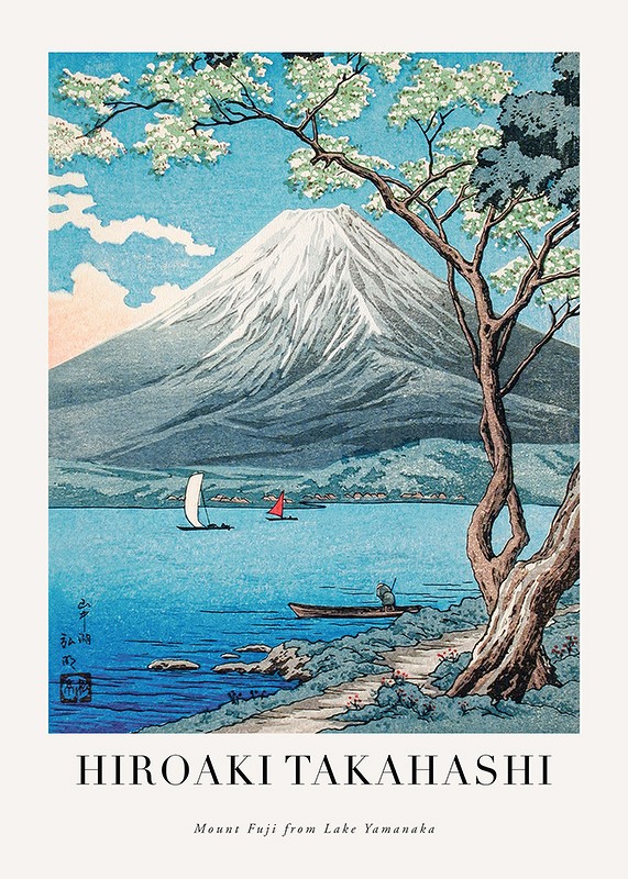 Mount Fuji From Lake Yamanaka By Hiroaki Takahashi-1