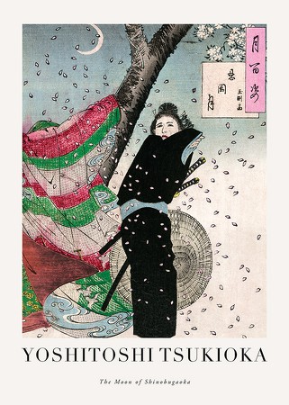Poster The Moon Of Shinobugaoka By Yoshitoshi Tsukioka