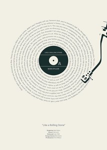 Like A Rolling Stone Vinyl By Bob Dylan-3