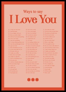Ways To Say I Love You-0