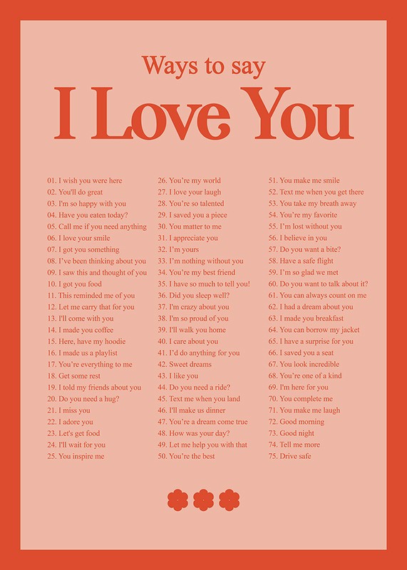 Ways To Say I Love You-1
