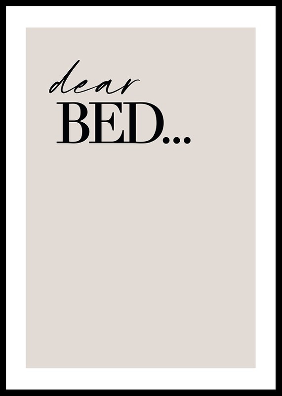 Dear Bed-0