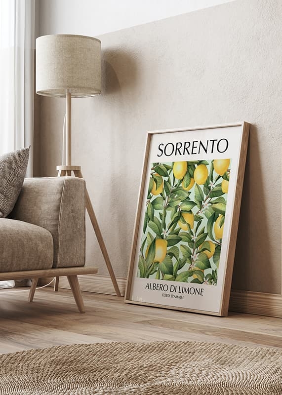 Poster Sorrento Albero Di Limone crossfade