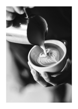 Poster Caffe Latte Coffee