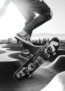 Skateboard Jump-3