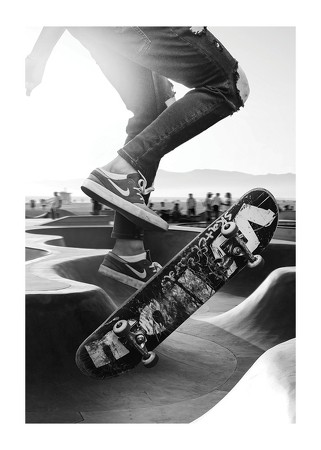 Poster Skateboard Jump
