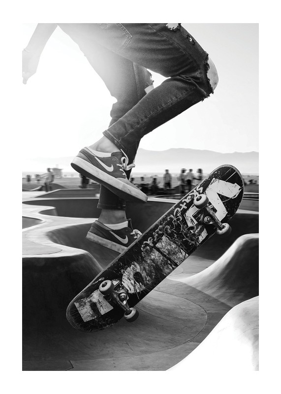 Skateboard Jump-1