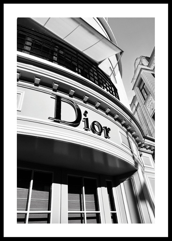 Dior Store B&W-0
