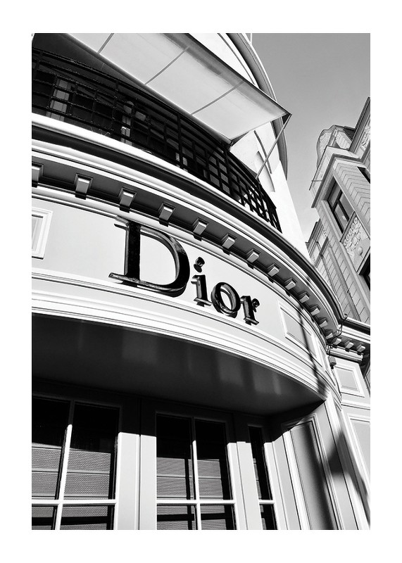 Dior Store B&W-1