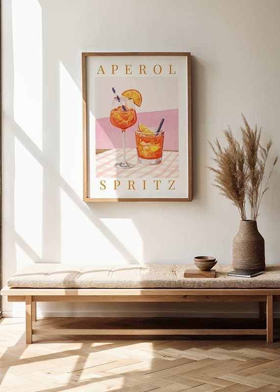 Poster Aperol Spritz Vintage crossfade
