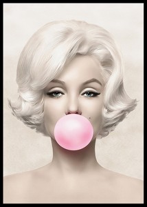 Marilyn Monroe Pink Bubblegum-2