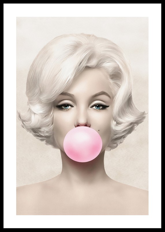 Marilyn Monroe Pink Bubblegum-0