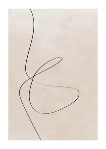 Line Art Abstract Shapes No2-1