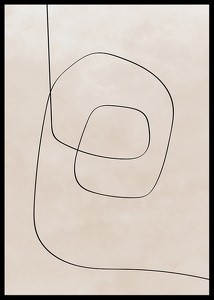 Line Art Abstract Shapes No1-2