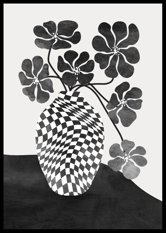 Checkered Vase-2