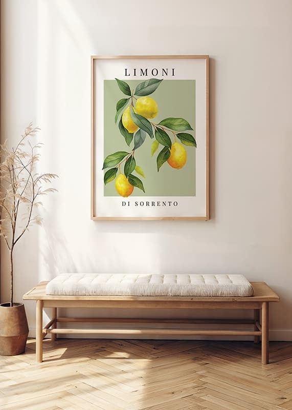 Poster Limoni Di Sorrento crossfade