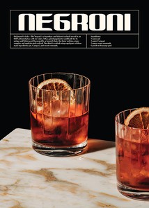 Poster This Is Negroni Cocktail No2