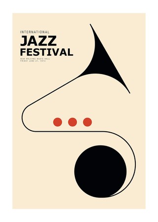 Poster Jazz Festival Music