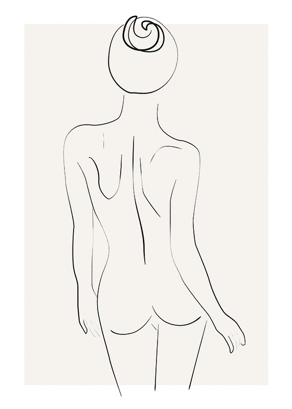 Female Body Line Art-1