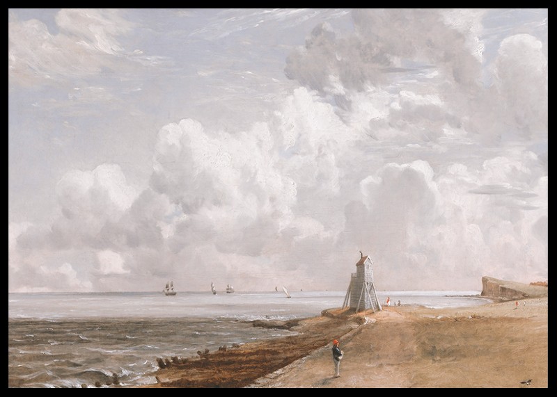 Harwich The Low Lighthouse And Beacon Hill By John Constable-2