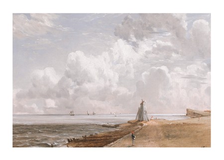 Poster Harwich The Low Lighthouse And Beacon Hill By John Constable