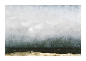 Der Mönch Am Meer By Caspar David Friedrich-1
