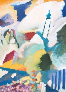 Murnaus Mit Kirche By Wassily Kandinsky-3