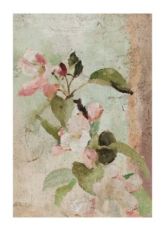 Poster Apple Blossoms By Jan Ciągliński