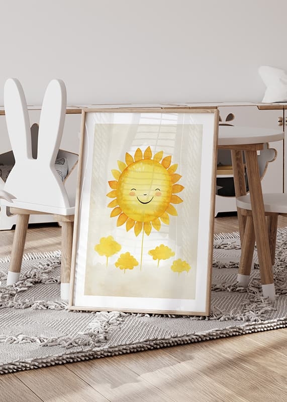 Poster Smiling Sun crossfade