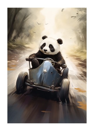 Poster Panda Race Driver