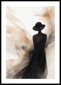 Silhouette Of A Woman No2-0