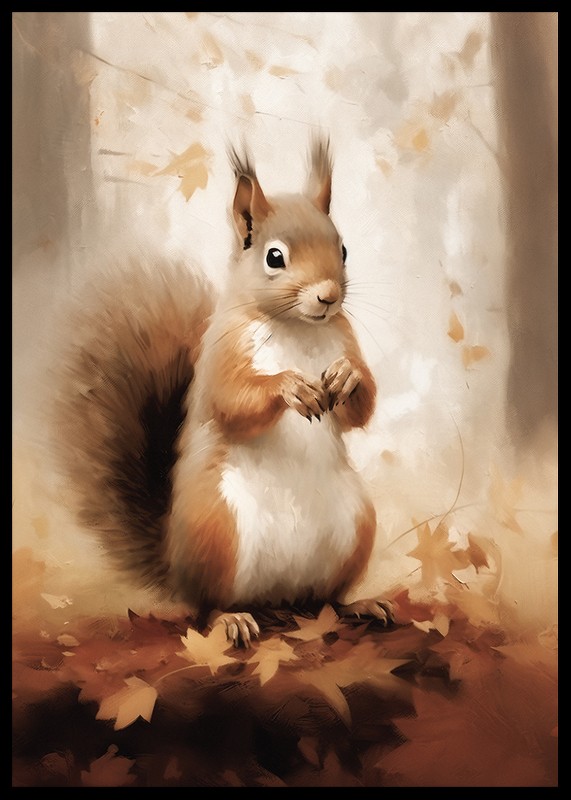 Squirrel Watercolor-2