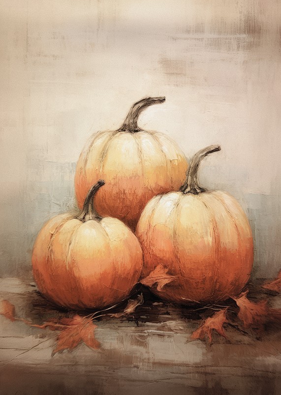 Autumn Pumpkins No2-3